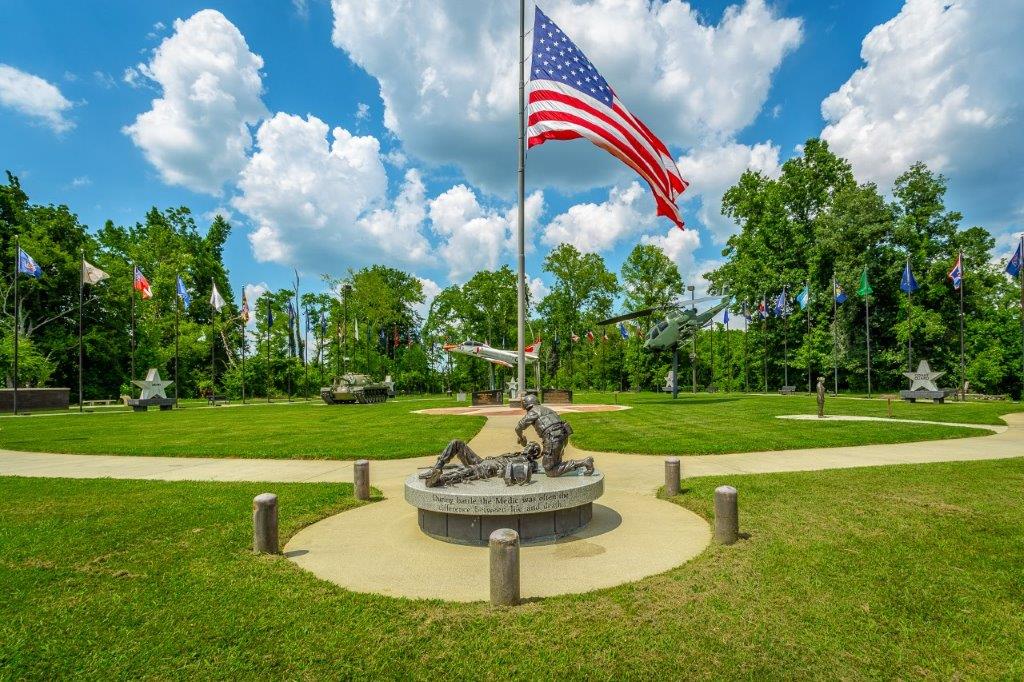 Photo of Veterans Park in Ooltewah, TN. A popular park for families living in Ooltewah